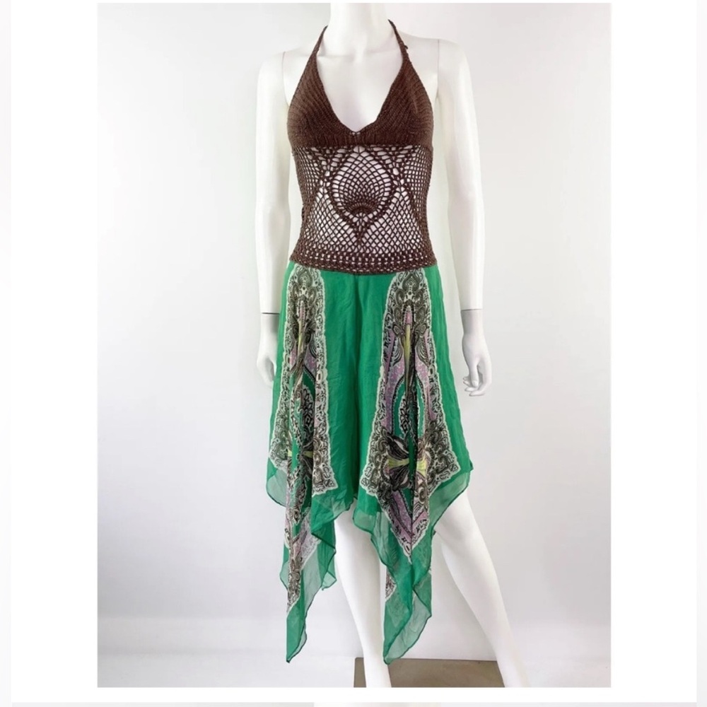 Crochet Silk BCBG Max Azaria (S)
